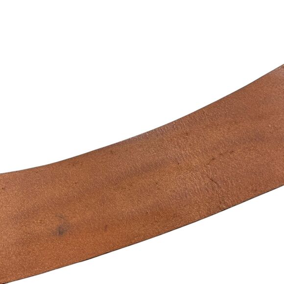 Hache Embellished Western Leather Belt‎ Dark Brown Women\'s Size 90/105 main image 6